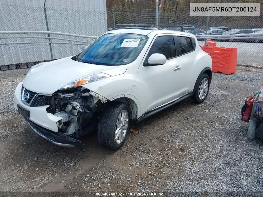 2013 Nissan Juke Sl VIN: JN8AF5MR6DT200124 Lot: 40748702