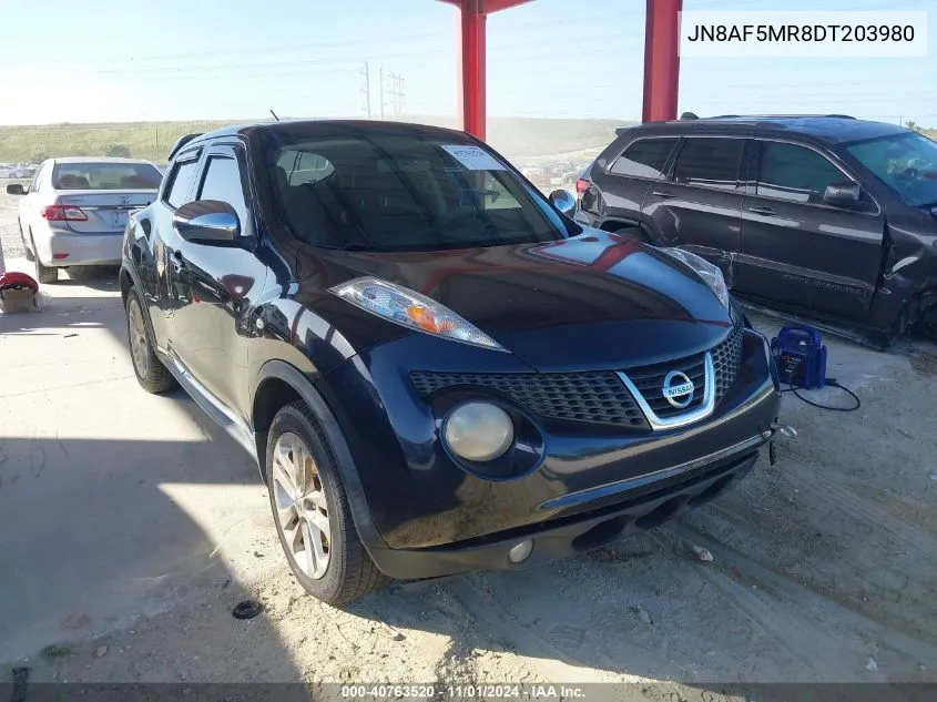 2013 Nissan Juke Sl VIN: JN8AF5MR8DT203980 Lot: 40763520