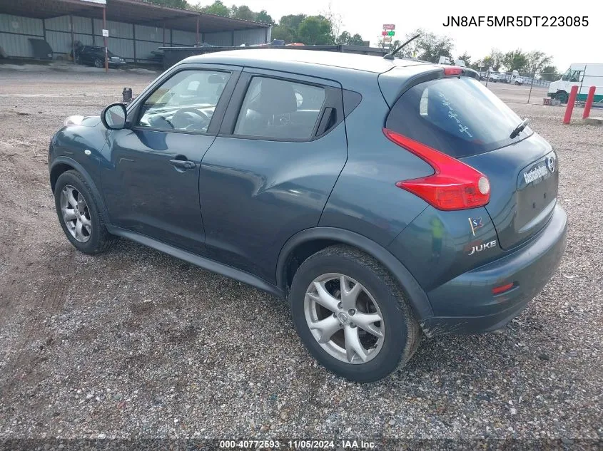 2013 Nissan Juke S VIN: JN8AF5MR5DT223085 Lot: 40772593