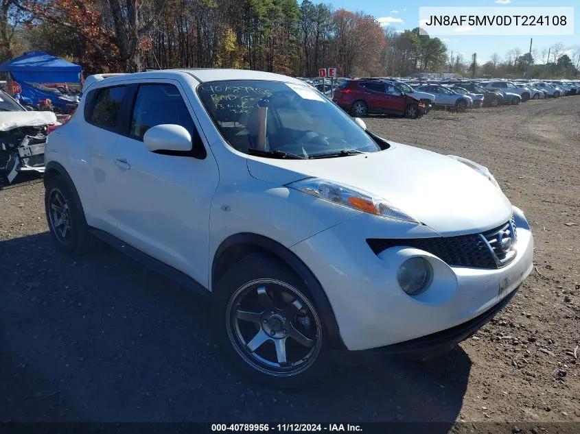 2013 Nissan Juke Sl VIN: JN8AF5MV0DT224108 Lot: 40789956