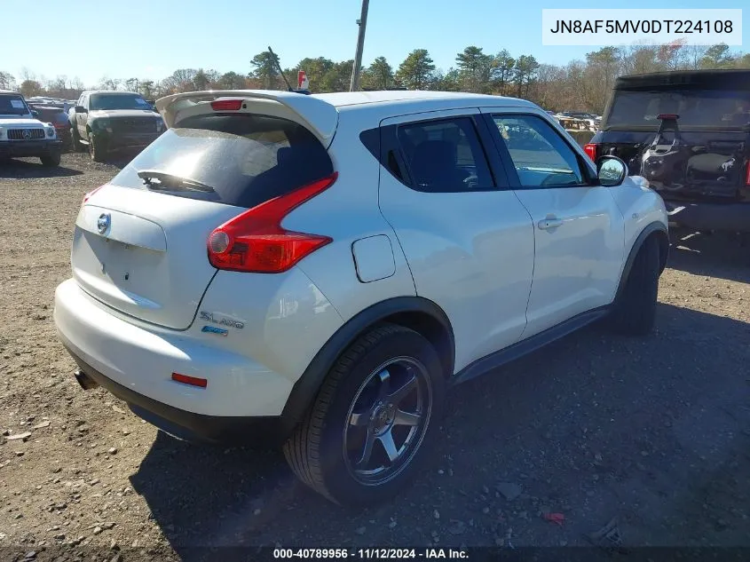 2013 Nissan Juke Sl VIN: JN8AF5MV0DT224108 Lot: 40789956