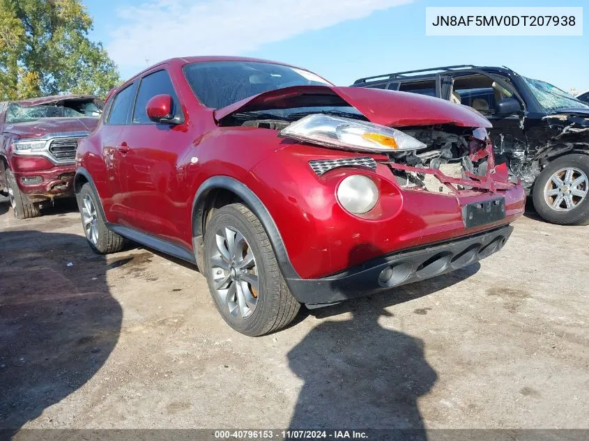 2013 Nissan Juke Sl VIN: JN8AF5MV0DT207938 Lot: 40796153