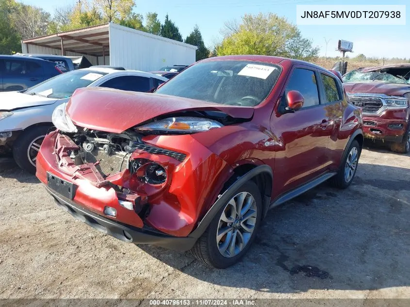 2013 Nissan Juke Sl VIN: JN8AF5MV0DT207938 Lot: 40796153