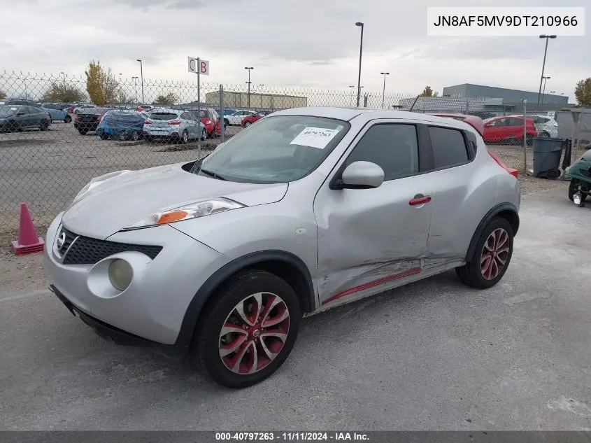 2013 Nissan Juke Sv VIN: JN8AF5MV9DT210966 Lot: 40797263