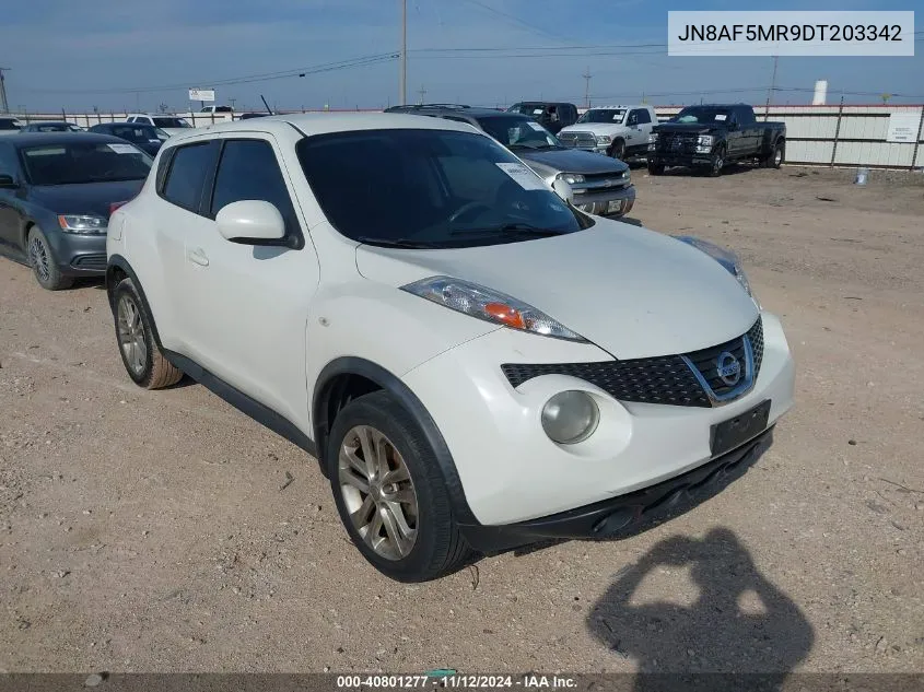 2013 Nissan Juke S VIN: JN8AF5MR9DT203342 Lot: 40801277