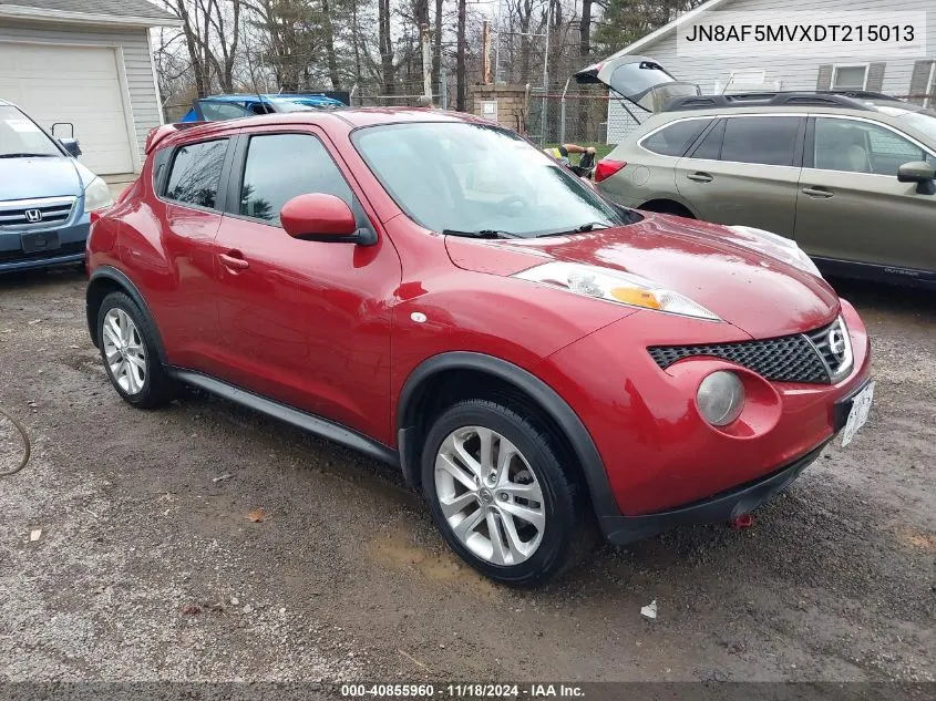 2013 Nissan Juke Sl VIN: JN8AF5MVXDT215013 Lot: 40855960