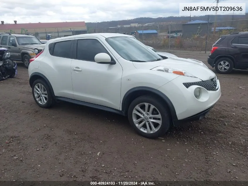 2013 Nissan Juke Sl VIN: JN8AF5MV5DT209636 Lot: 40924103