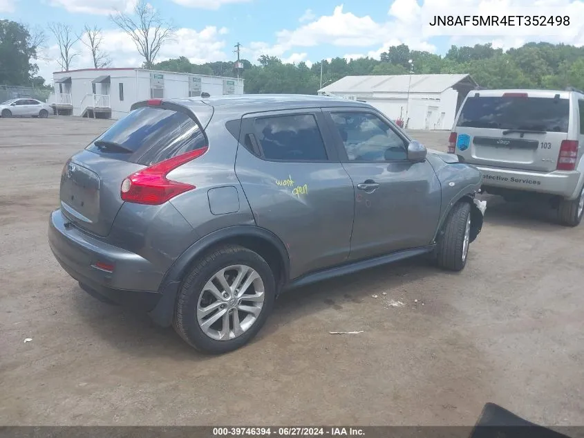 JN8AF5MR4ET352498 2014 Nissan Juke S