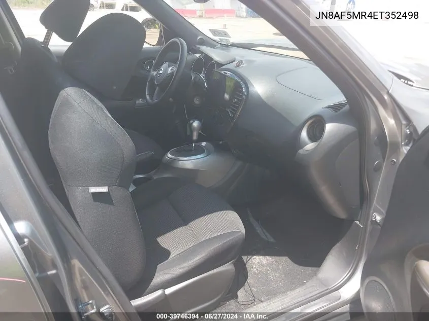 2014 Nissan Juke S VIN: JN8AF5MR4ET352498 Lot: 39746394