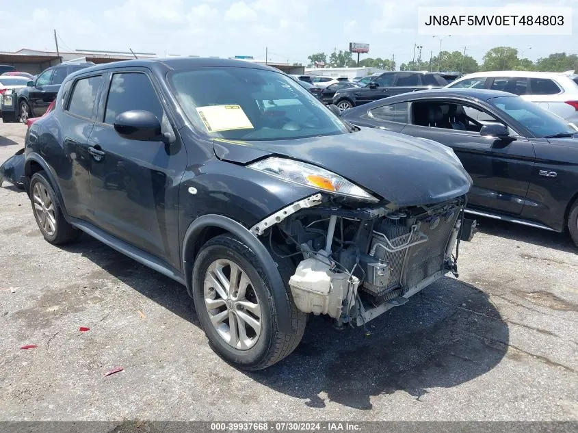 JN8AF5MV0ET484803 2014 Nissan Juke Sl