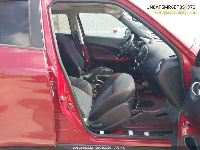 JN8AF5MR6ET351370 2014 Nissan Juke Sv