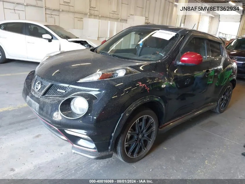 JN8AF5MV8ET362934 2014 Nissan Juke Nismo