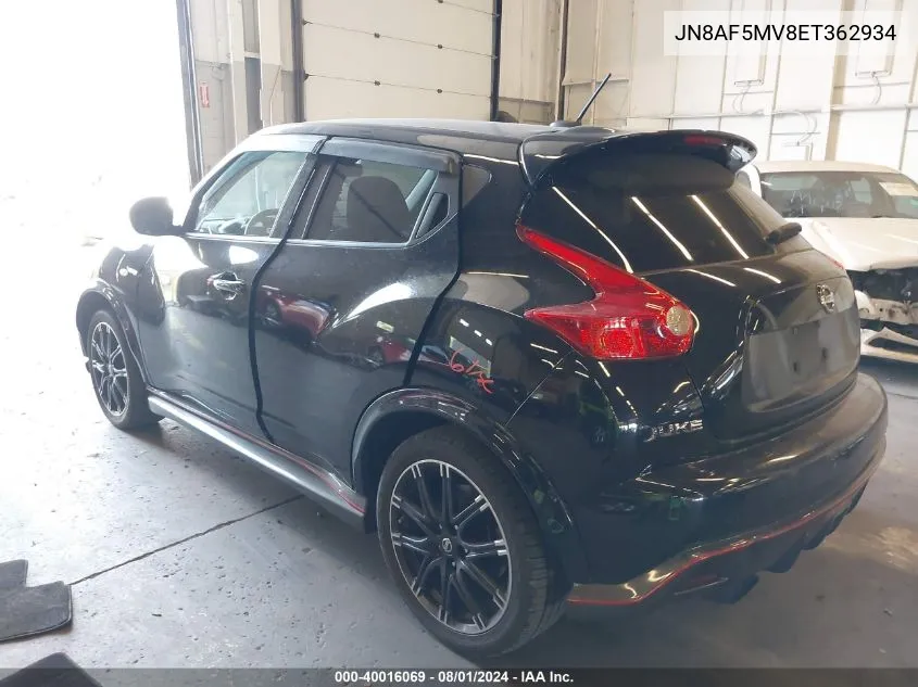 JN8AF5MV8ET362934 2014 Nissan Juke Nismo