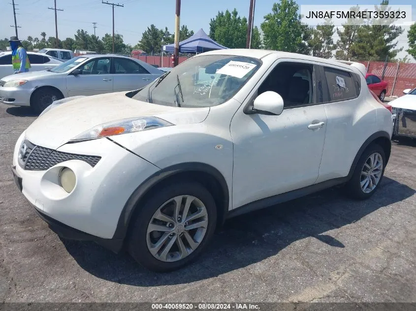 JN8AF5MR4ET359323 2014 Nissan Juke Sv