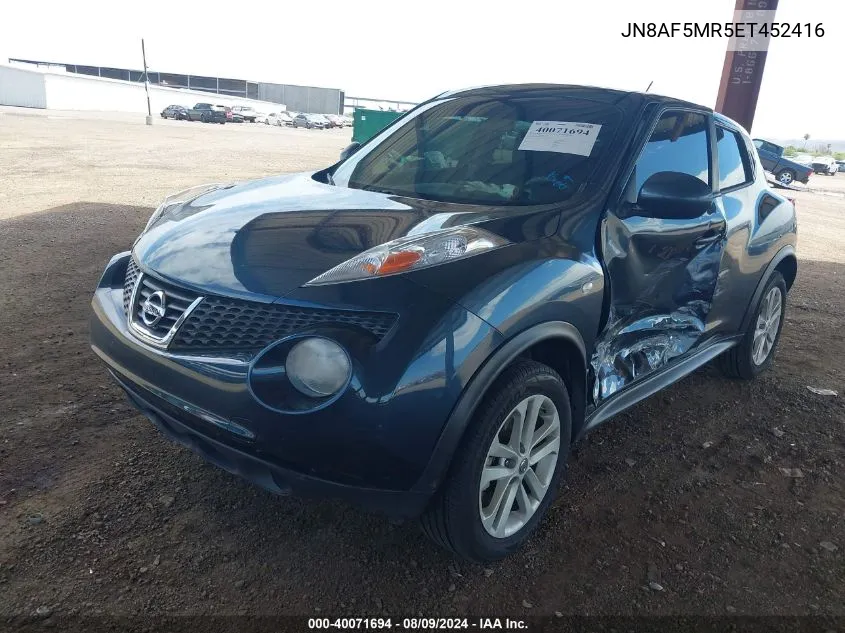 JN8AF5MR5ET452416 2014 Nissan Juke S