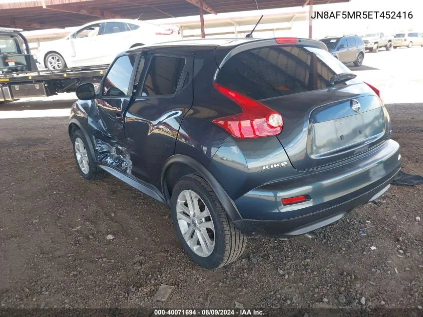 JN8AF5MR5ET452416 2014 Nissan Juke S