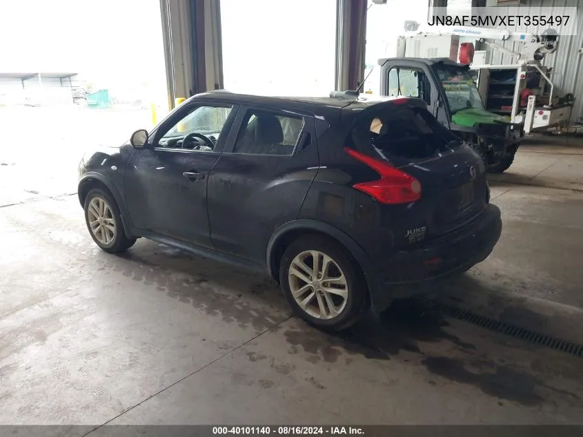 JN8AF5MVXET355497 2014 Nissan Juke Sl