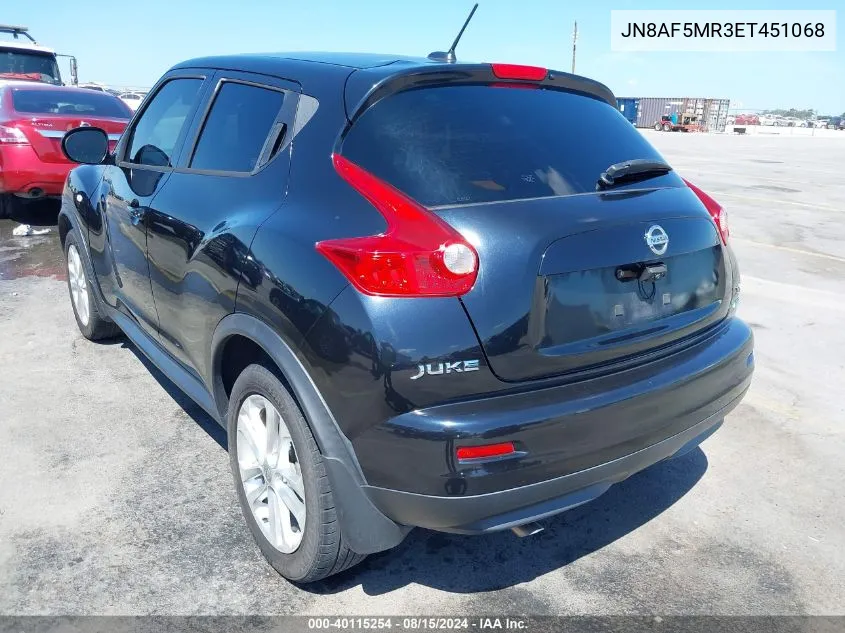 JN8AF5MR3ET451068 2014 Nissan Juke Sv