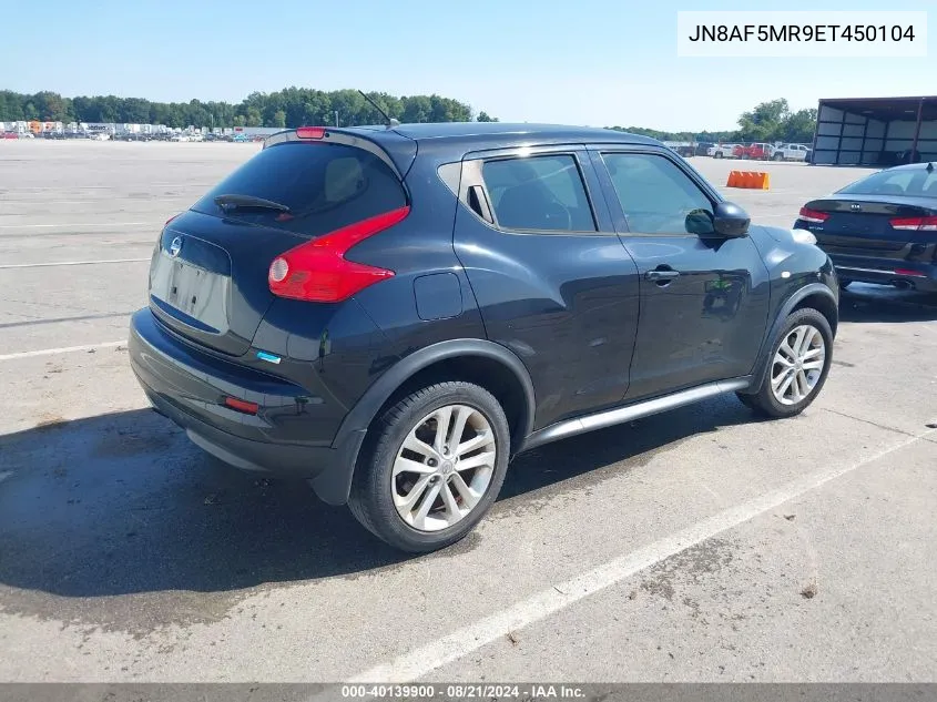 2014 Nissan Juke Nismo/S/Sl/Sv VIN: JN8AF5MR9ET450104 Lot: 40139900