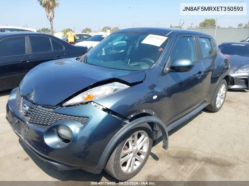 JN8AF5MRXET350593 2014 Nissan Juke S