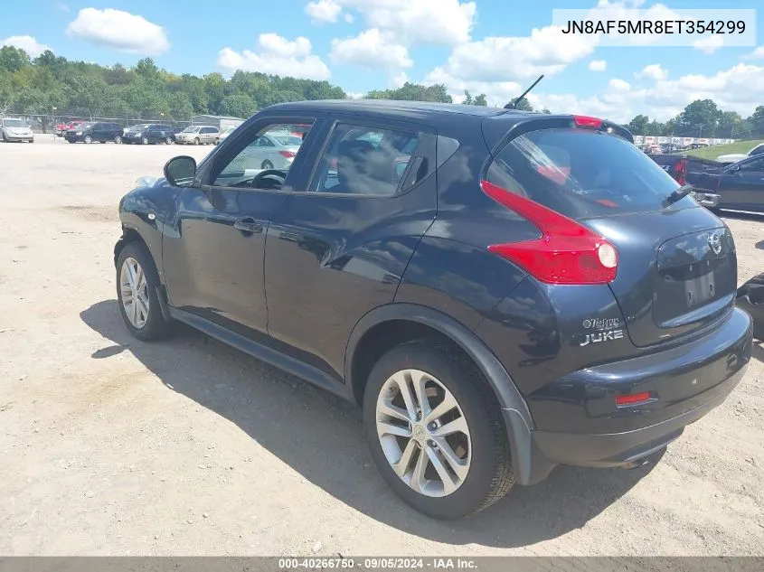 2014 Nissan Juke S VIN: JN8AF5MR8ET354299 Lot: 40266750