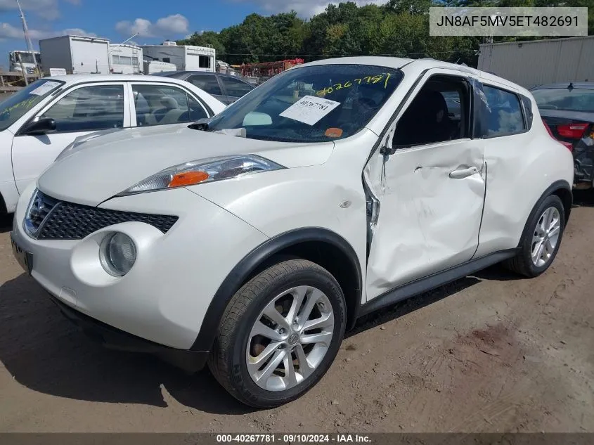 2014 Nissan Juke S/Sv/Sl/Nismo VIN: JN8AF5MV5ET482691 Lot: 40267781