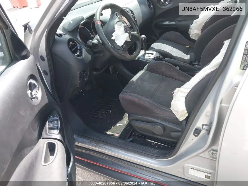 JN8AF5MVXET362966 2014 Nissan Juke Nismo