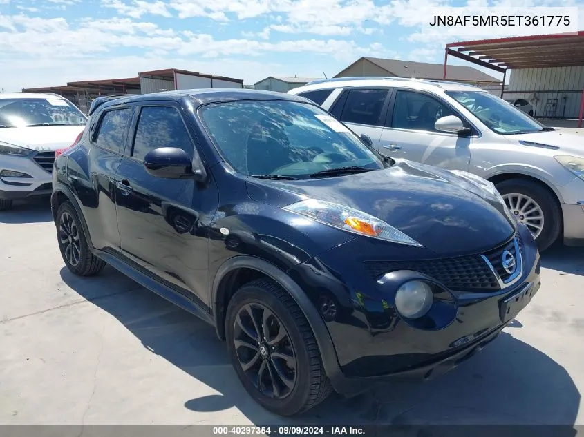 2014 Nissan Juke S VIN: JN8AF5MR5ET361775 Lot: 40297354