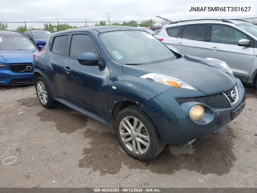 JN8AF5MR6ET351627 2014 Nissan Juke S/Sv/Sl/Nismo