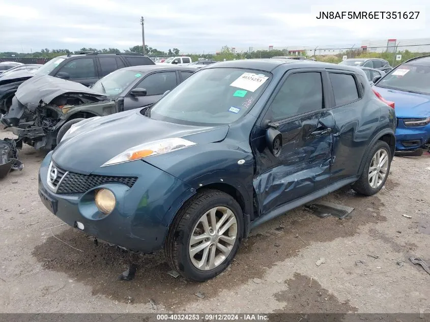 JN8AF5MR6ET351627 2014 Nissan Juke S/Sv/Sl/Nismo