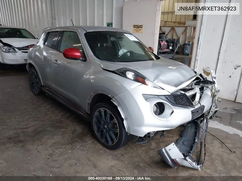 JN8AF5MRXET362923 2014 Nissan Juke Nismo