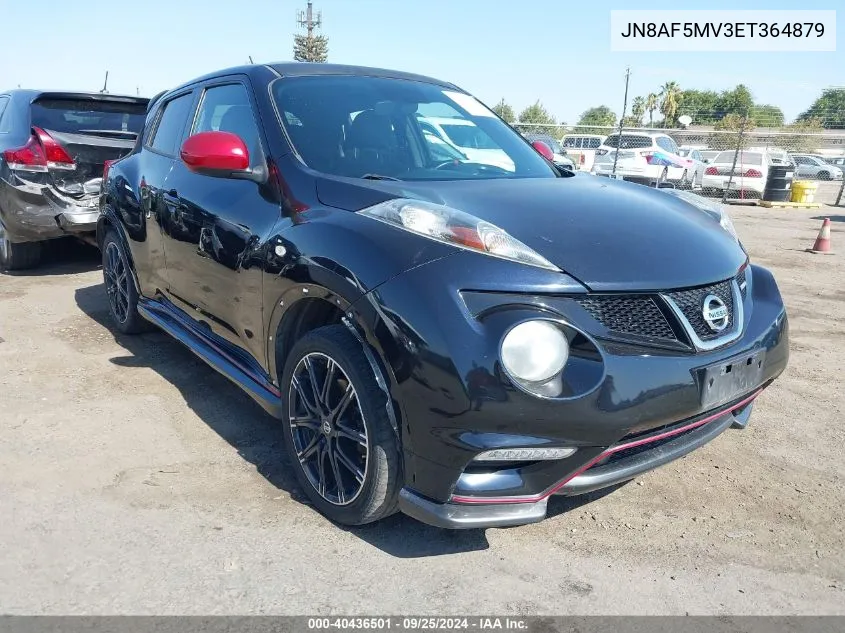 2014 Nissan Juke Nismo VIN: JN8AF5MV3ET364879 Lot: 40436501