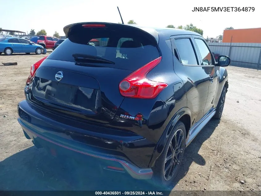 2014 Nissan Juke Nismo VIN: JN8AF5MV3ET364879 Lot: 40436501