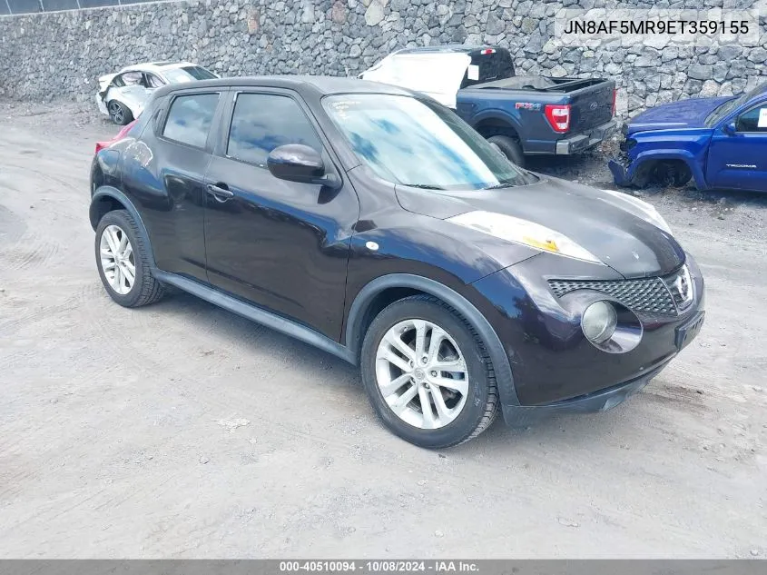 2014 Nissan Juke S VIN: JN8AF5MR9ET359155 Lot: 40510094