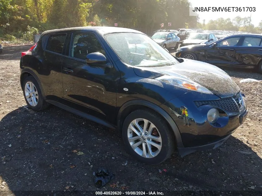 JN8AF5MV6ET361703 2014 Nissan Juke Sv