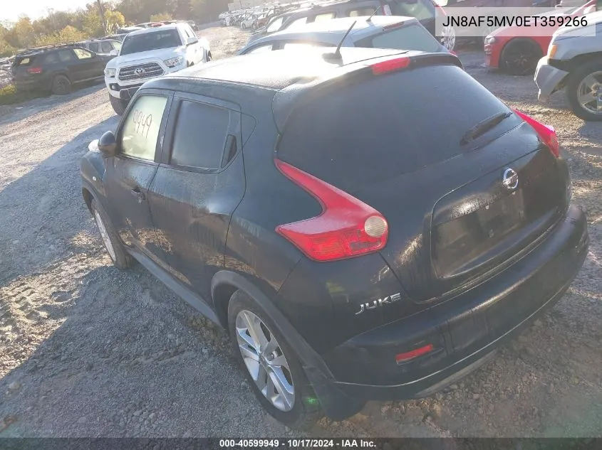 JN8AF5MV0ET359266 2014 Nissan Juke S/Sv/Sl/Nismo