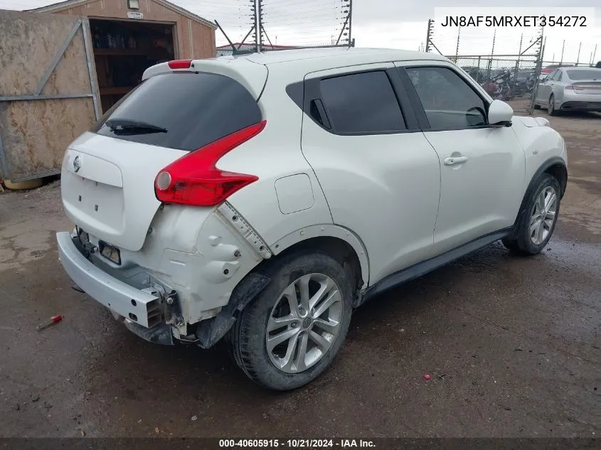 2014 Nissan Juke Sl VIN: JN8AF5MRXET354272 Lot: 40605915