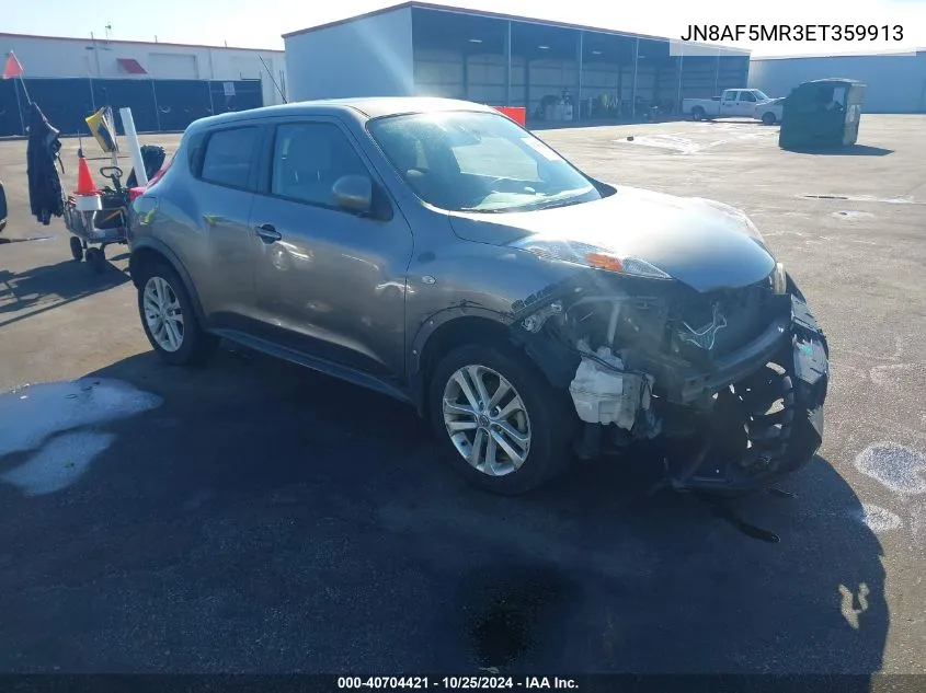 2014 Nissan Juke Sv VIN: JN8AF5MR3ET359913 Lot: 40704421