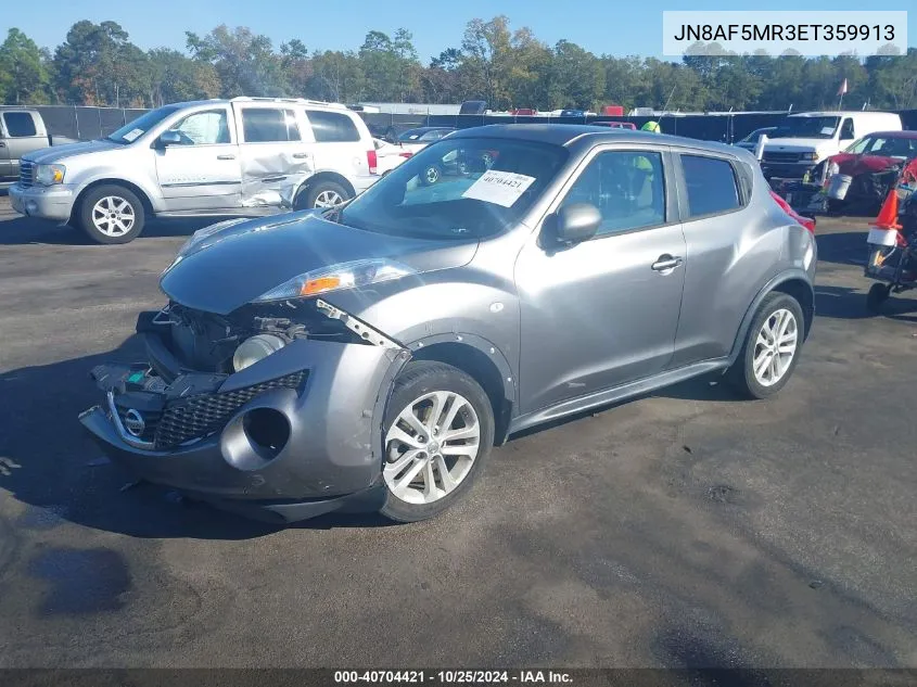 2014 Nissan Juke Sv VIN: JN8AF5MR3ET359913 Lot: 40704421