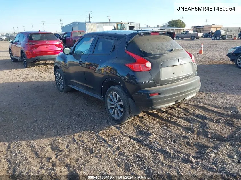 JN8AF5MR4ET450964 2014 Nissan Juke Sv