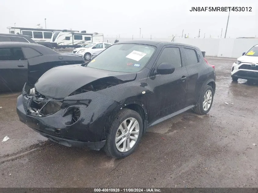 2014 Nissan Juke S VIN: JN8AF5MR8ET453012 Lot: 40810928