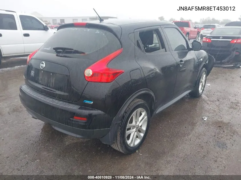 2014 Nissan Juke S VIN: JN8AF5MR8ET453012 Lot: 40810928