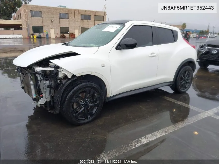 2014 Nissan Juke Nismo/S/Sl/Sv VIN: JN8AF5MR1ET352443 Lot: 40831174