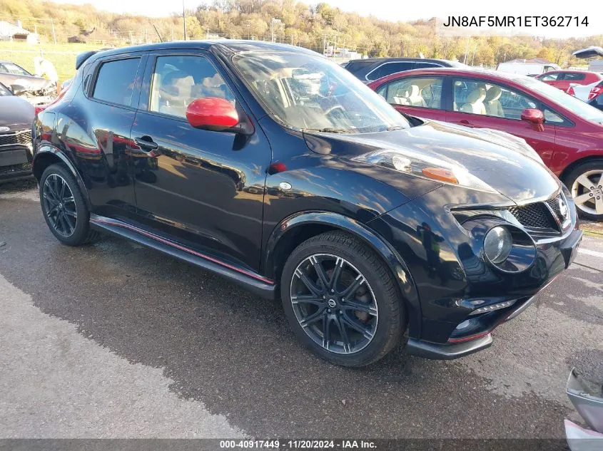 2014 Nissan Juke Nismo VIN: JN8AF5MR1ET362714 Lot: 40917449