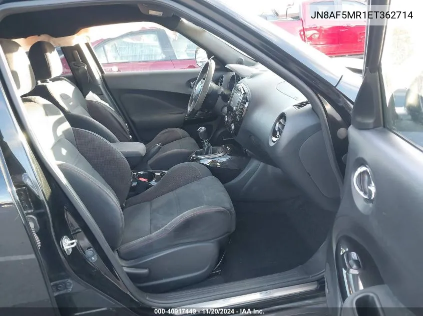 2014 Nissan Juke Nismo VIN: JN8AF5MR1ET362714 Lot: 40917449