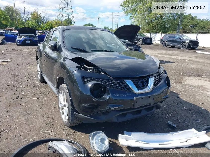 JN8AF5MVXFT562862 2015 Nissan Juke