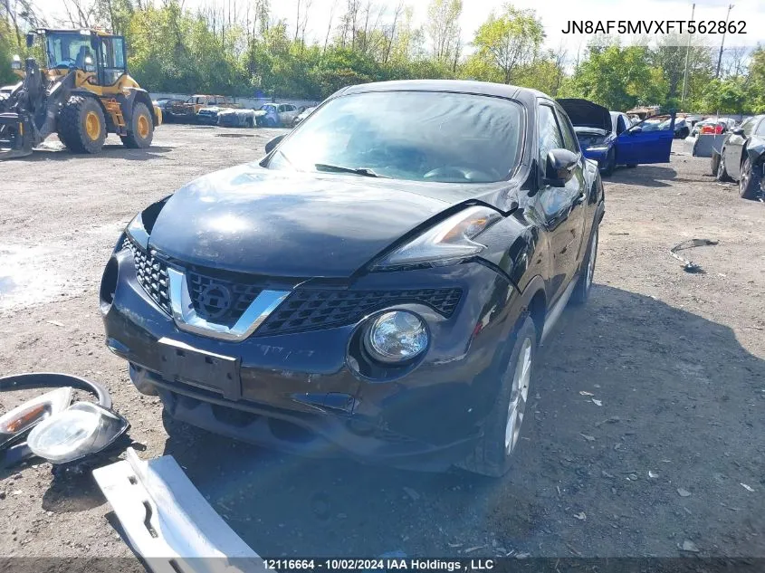 JN8AF5MVXFT562862 2015 Nissan Juke