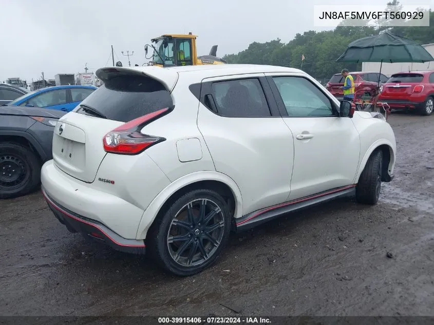 JN8AF5MV6FT560929 2015 Nissan Juke Nismo