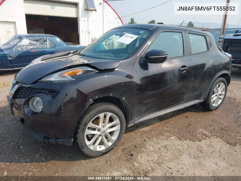 2015 Nissan Juke S VIN: JN8AF5MV6FT555052 Lot: 39917481