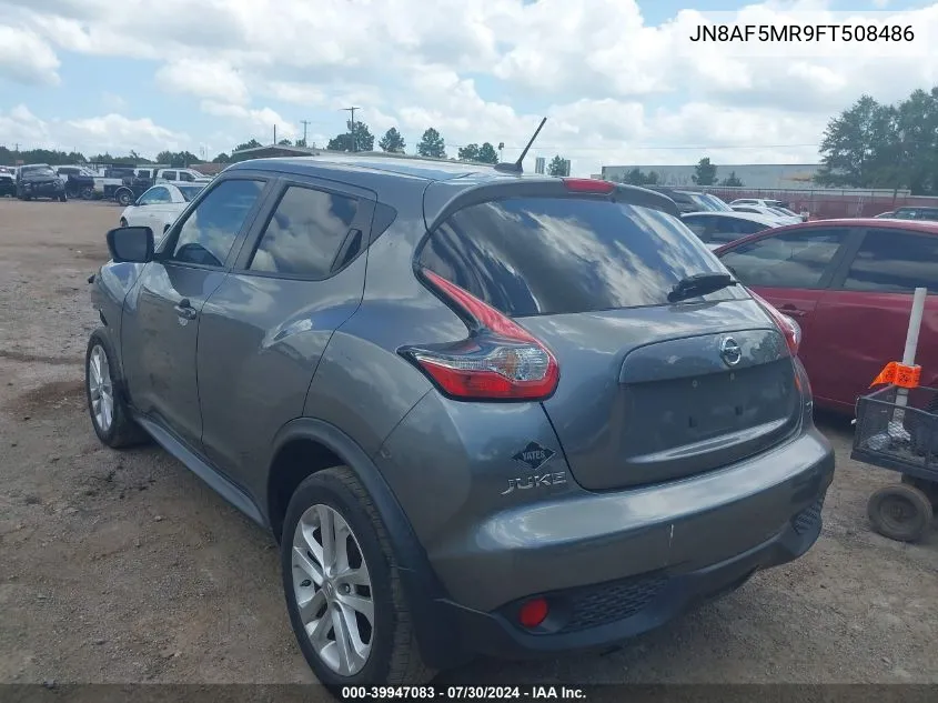 JN8AF5MR9FT508486 2015 Nissan Juke Sv